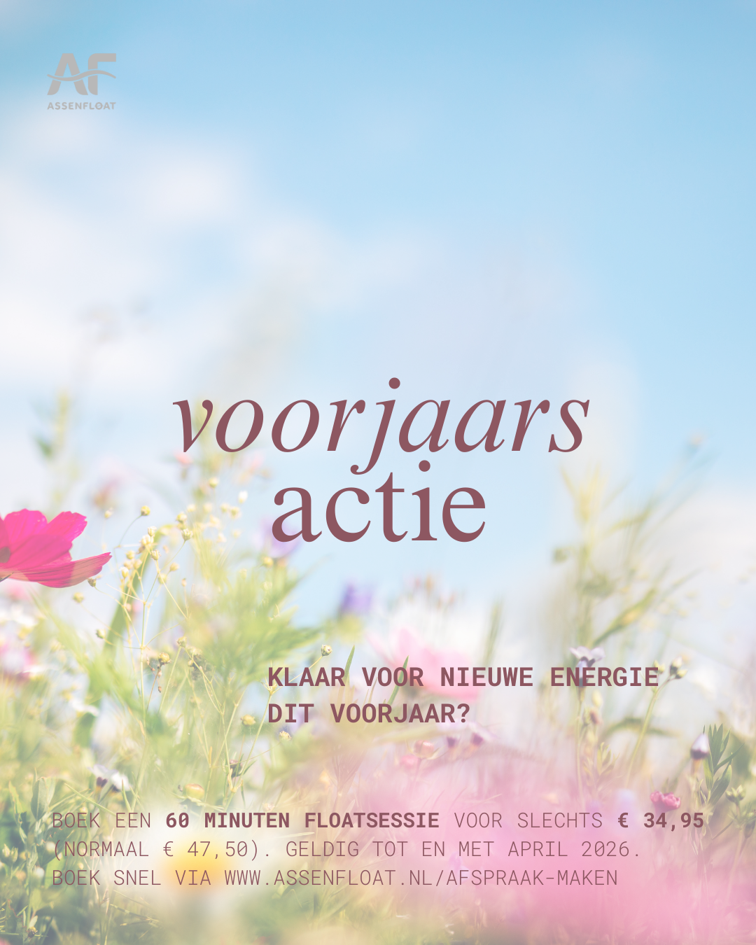 Voorjaarsactie Assen Float