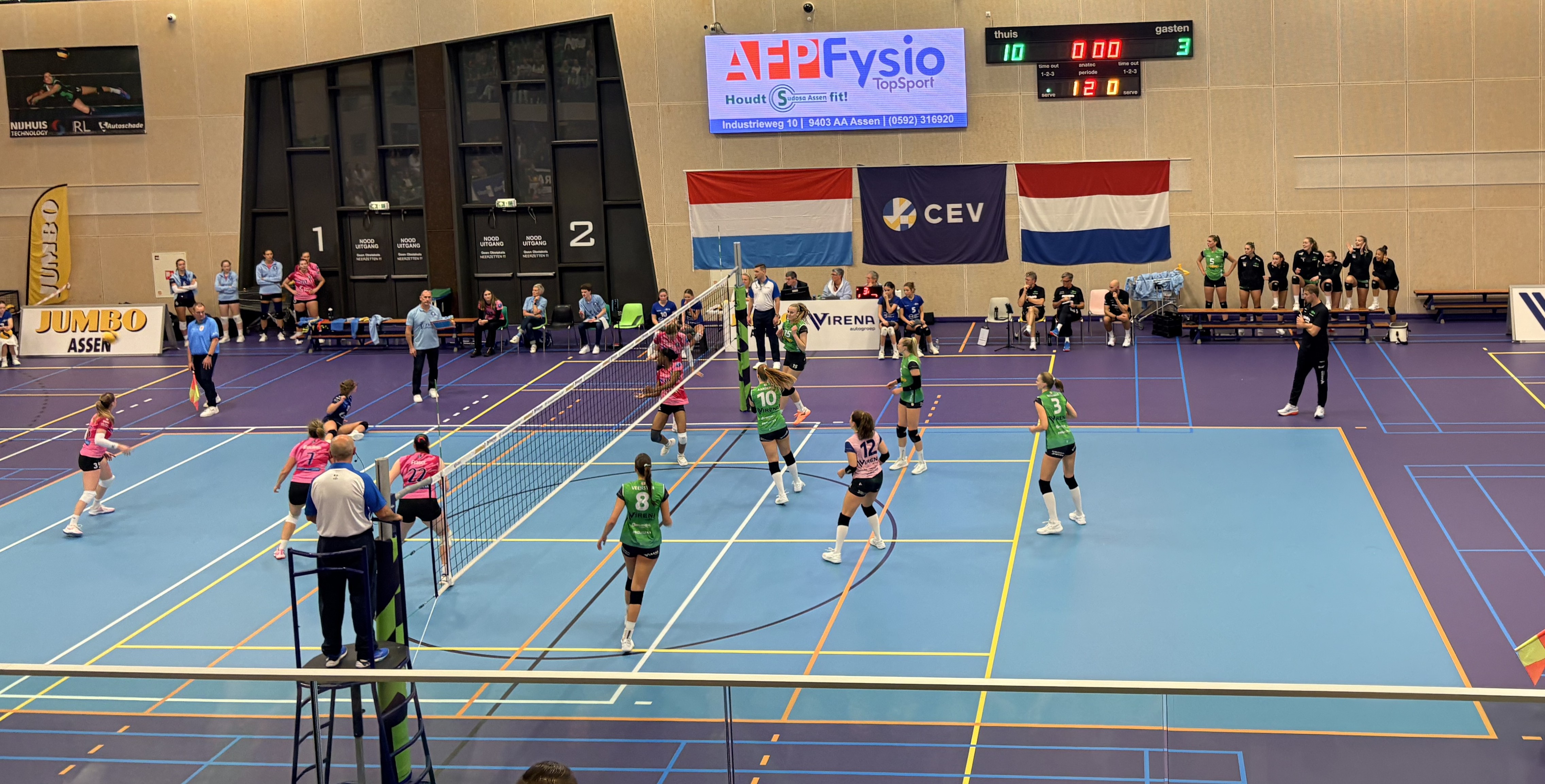 AFP-Fysiotherapie aanwezig bij historische Europese zege van Sudosa Dames 1
