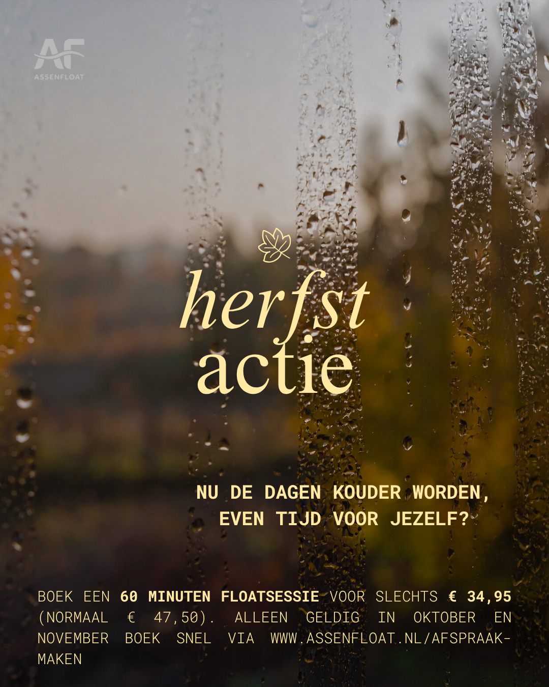 Herfstactie Assen Float!